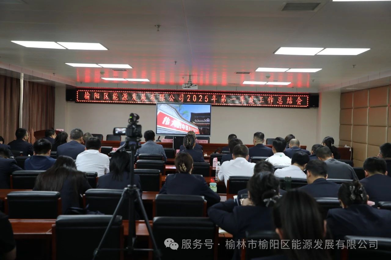 榆陽(yáng)區(qū)能源發(fā)展有限公司召開(kāi)2025年第一季度總結(jié)會(huì)